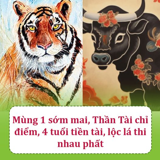 Mùng 1 Sớm Mai Mùng 2 Đầu Tháng, Thần Tài Chỉ Điểm, 4 Tuổi Tiền Tài, Lộc Lá Thi Nhau Phất Trong Tháng 12 Âm