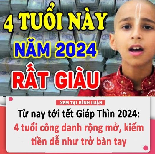 Từ Nay Tới Tết Giáp Thìn 2024: 4 Tuổi Công Danh Mở Rộng, Kiếm Tiền Dễ Như Trở Bàn Tay